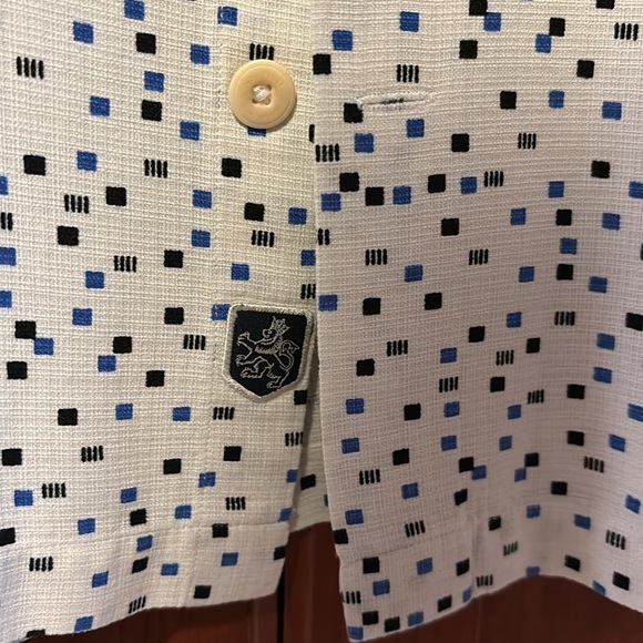 Nat Nast men’s button down short sleeve shirt w/pocket. Size 5X. Beautiful. - Picture 4 of 5